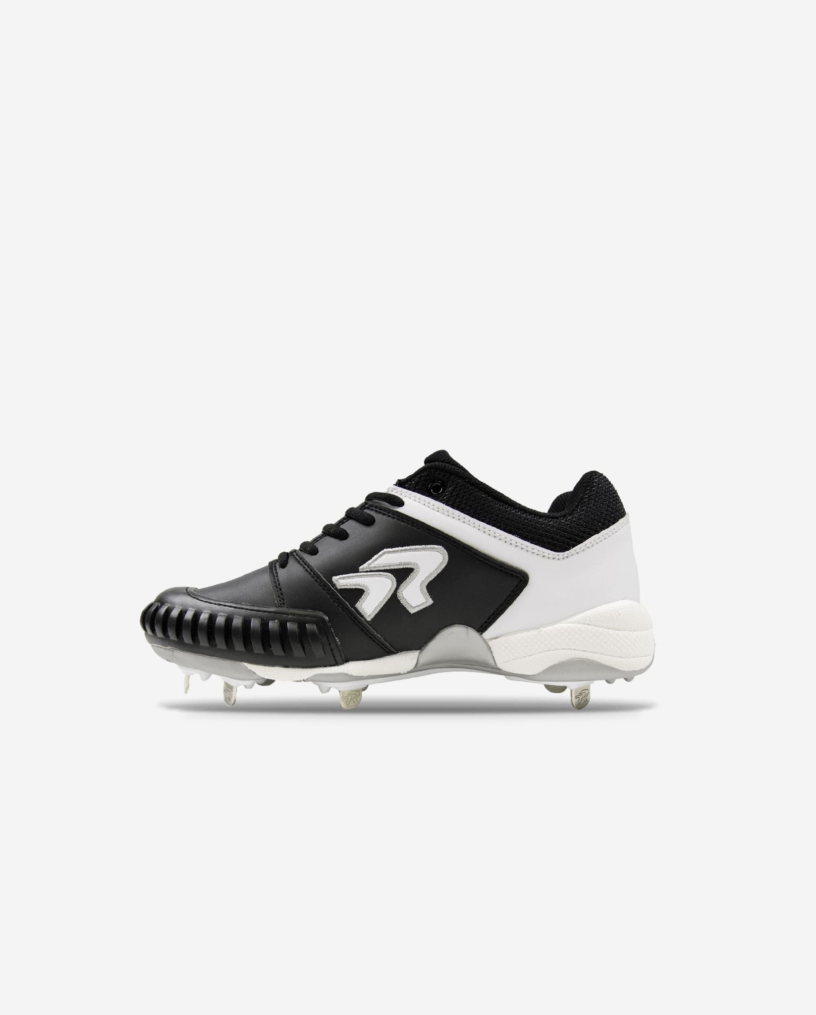 Rokey Softball Cleats Size 7 Black - Enhanced Performance for Pitching