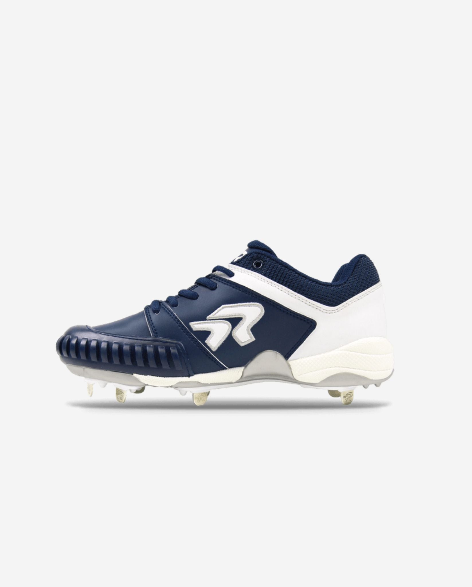 Rokey Softball Cleats Size 7 Black - Enhanced Performance for Pitching - Navy