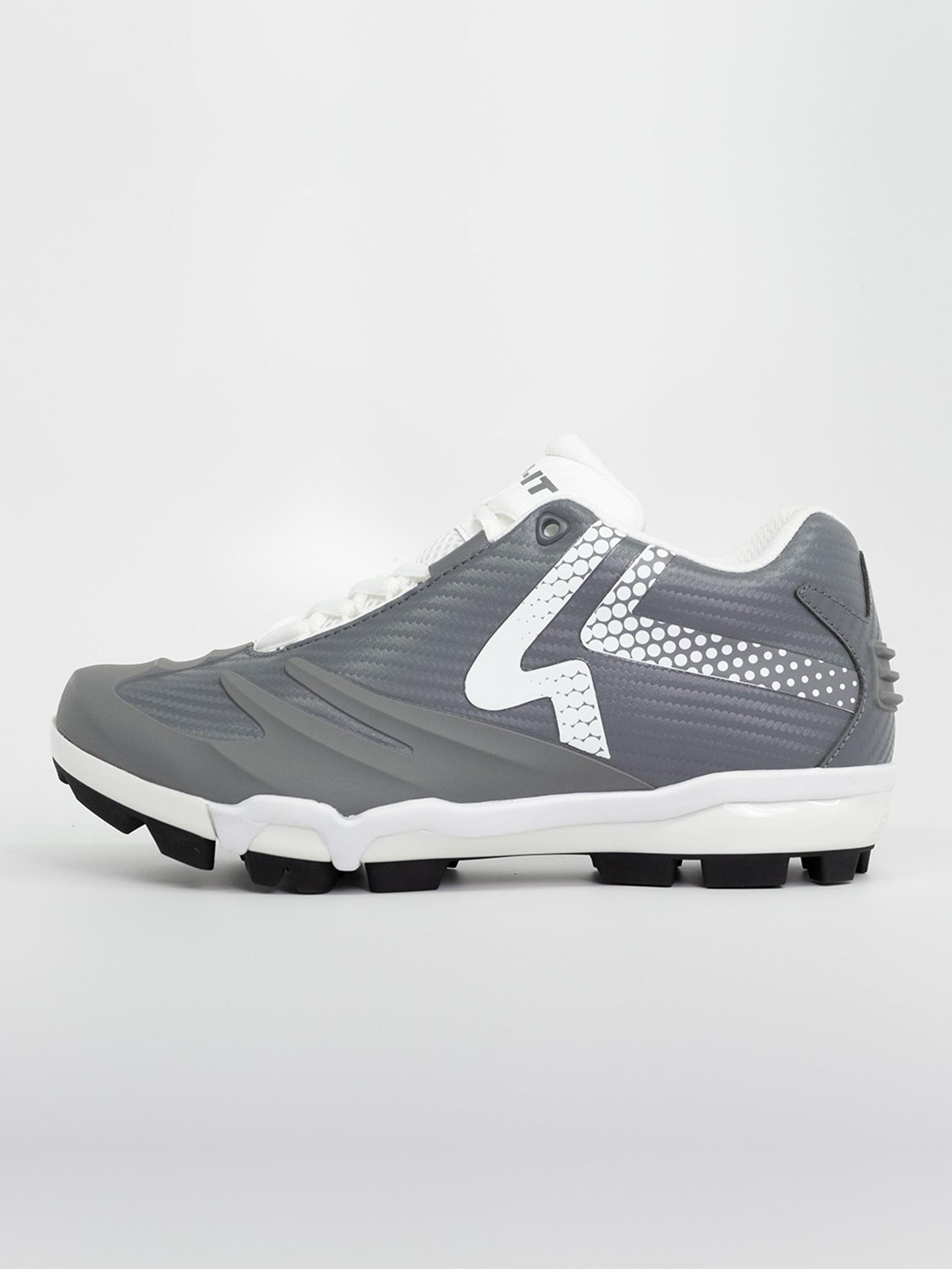 Rokey Softball Cleats Women's SwiftStep TPU Size [Insert Size] - Enhanced Performance and Comfort - Charcoal