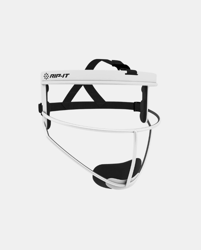 Girls' Defense Pro Softball Fielder's Face Mask - White