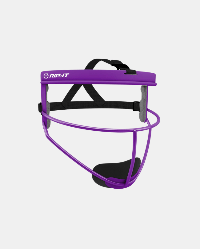 Girls' Defense Softball Fielder's Face Mask - Purple