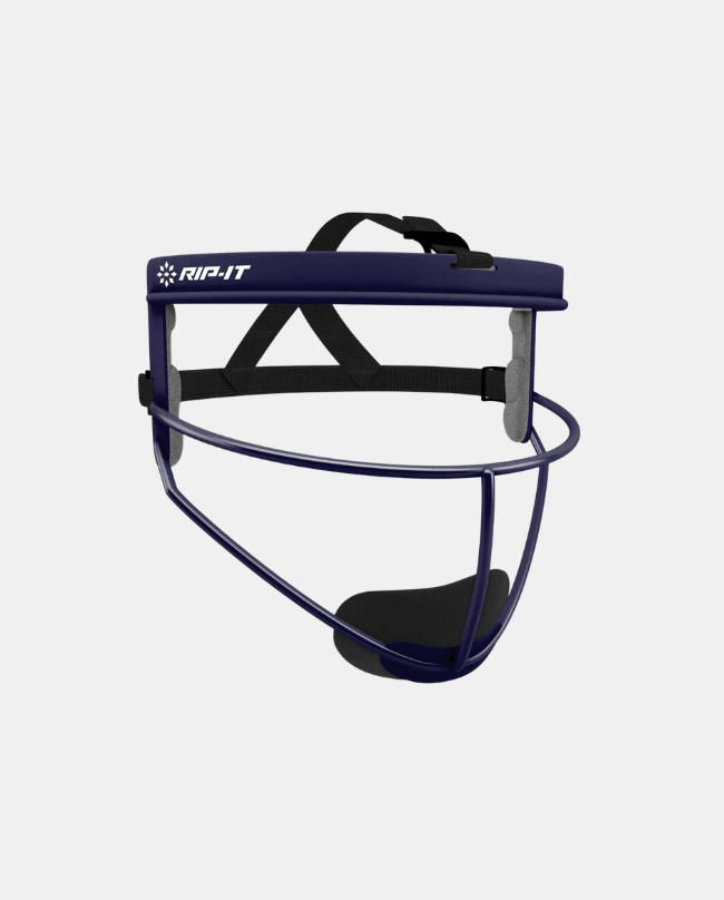 Girls' Defense Softball Fielder's Face Mask - Navy