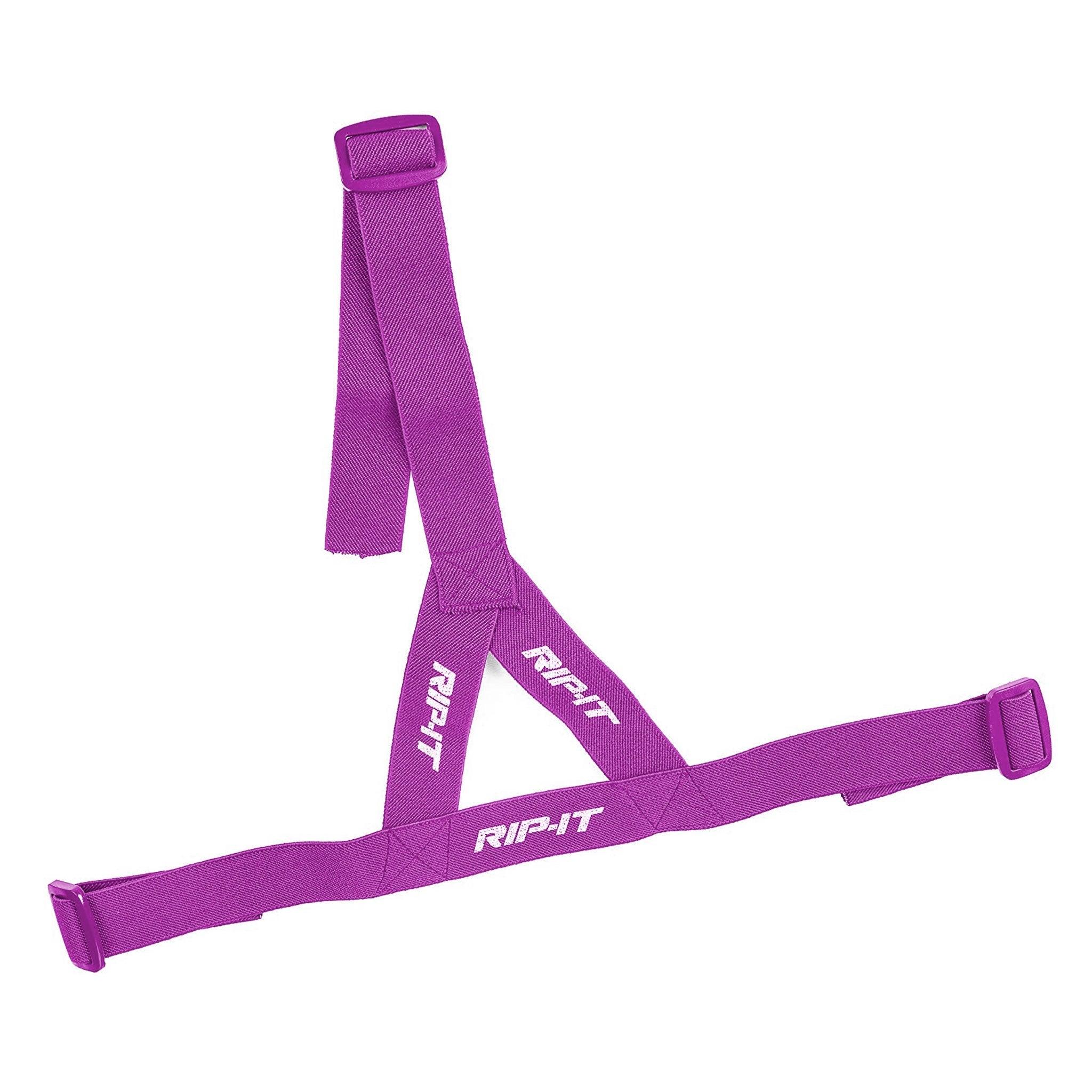 Ponytail Strap for Softball Face Mask - Purple