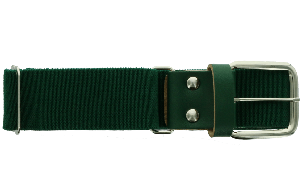 Classic Softball Belt - Dark Green