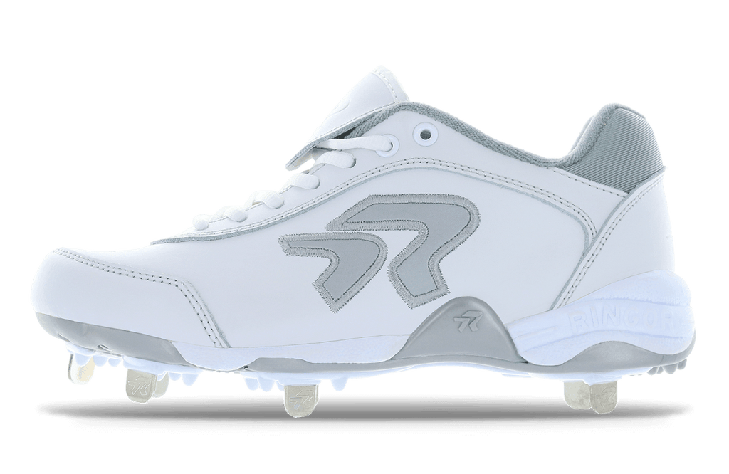 Rokey Women's Dynasty 2.0 Spike Shoes Size 8 Black - Enhanced Traction for Performance